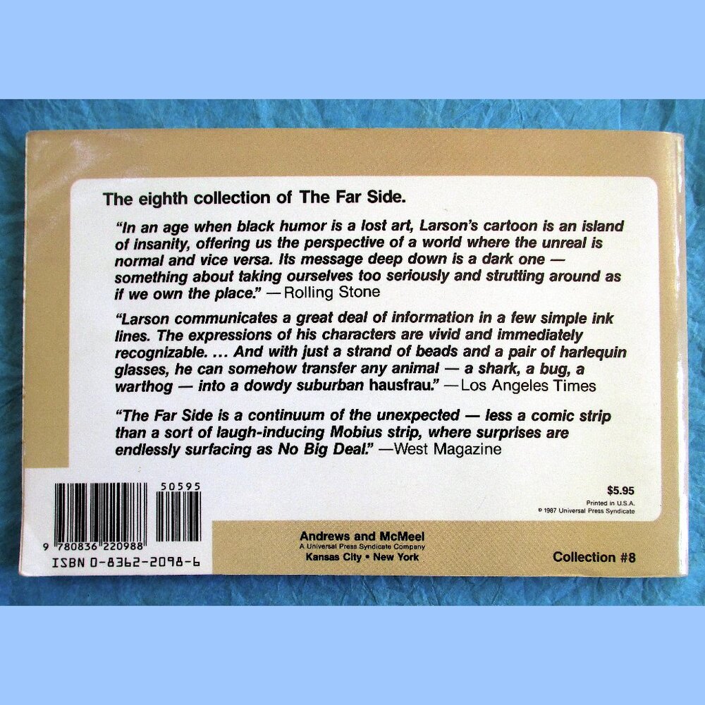 Book: The Far Side Observer (Collection #8), by Gary Larson - Picture 12 of 12